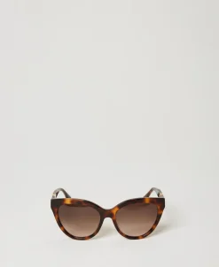 Lunettes De Soleil œil-de-chat écaille De Tortue