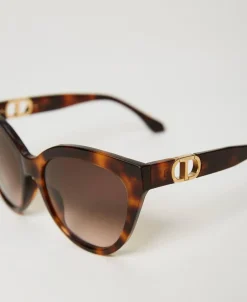 Lunettes De Soleil œil-de-chat écaille De Tortue