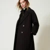 Manteau Croisé En Scuba