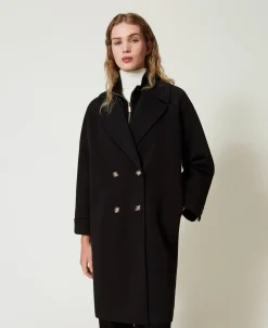 Manteau Croisé En Scuba