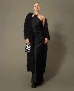Manteau «Elisabeth» En Maille Bouclée