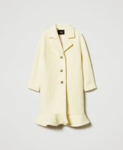 Manteau En Drap Froncé