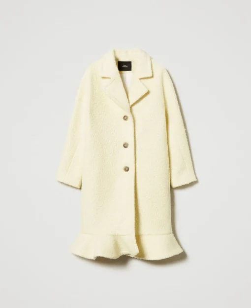 Manteau En Drap Froncé