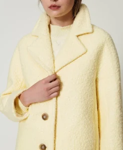 Manteau En Drap Froncé
