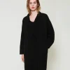 Manteau En Fil Recyclé Bouclé