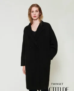 Manteau En Fil Recyclé Bouclé
