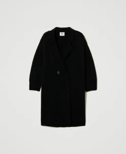 Manteau En Fil Recyclé Bouclé