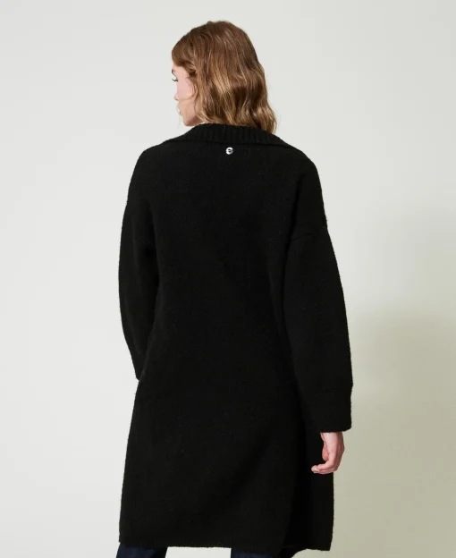 Manteau En Fil Recyclé Bouclé