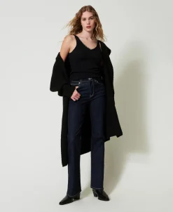 Manteau En Fil Recyclé Bouclé