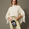 Maxi Pull En Laine Mélangée Avec étole