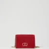 Mini Sac à Bandoulière En Satin Avec Strass