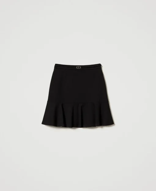 Mini-jupe Avec Bride Oval T