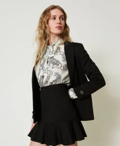 Mini-jupe Avec Bride Oval T