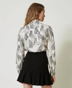Mini-jupe Avec Bride Oval T