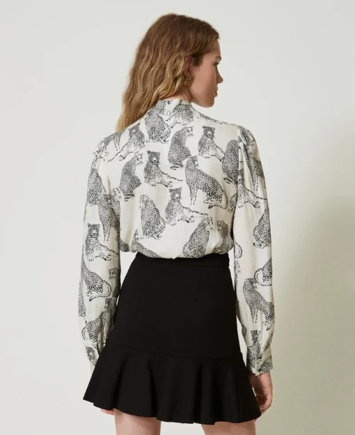 Mini-jupe Avec Bride Oval T