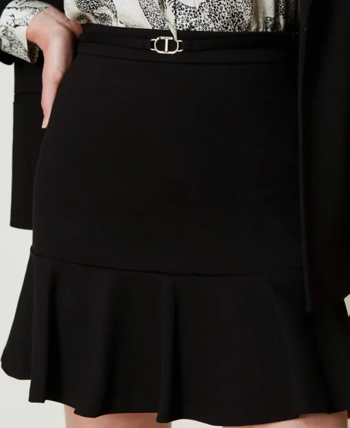 Mini-jupe Avec Bride Oval T