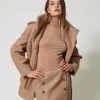 Mini-jupe En Drap Froncé