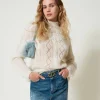 Mini-jupe En Jean Avec Ceinture
