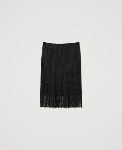 Mini-jupe MYFO Avec Franges