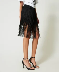 Mini-jupe MYFO Avec Franges