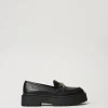 Mocassins Avec Barrette Oval T