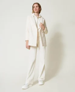 Pantalon Ample En Velours