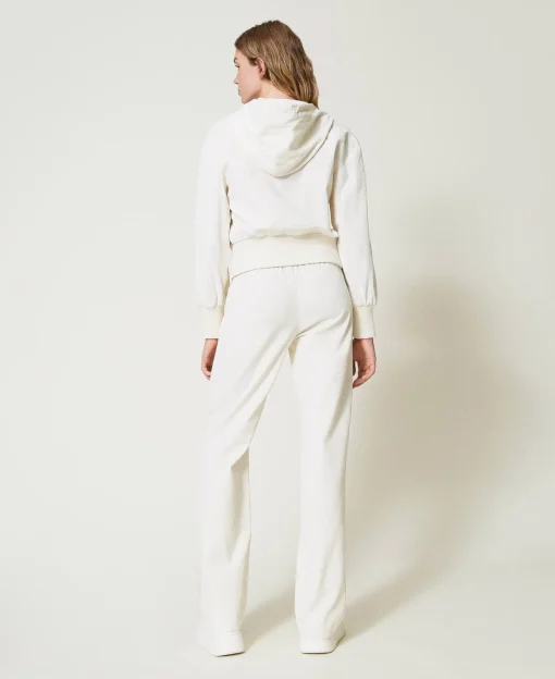 Pantalon Ample En Velours