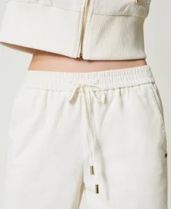 Pantalon Ample En Velours