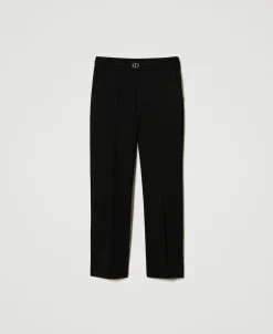 Pantalon Avec Bride Oval T Et Pli
