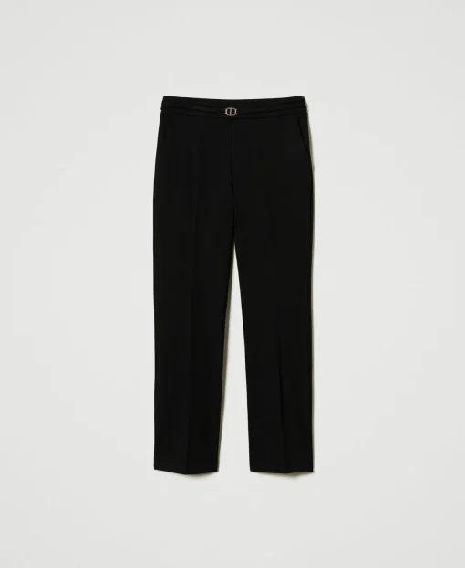 Pantalon Avec Bride Oval T Et Pli
