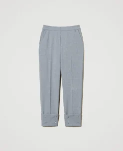 Pantalon Avec Broderies Réalisées à La Main