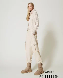 Pantalon Cargo Avec Poches Asymétriques