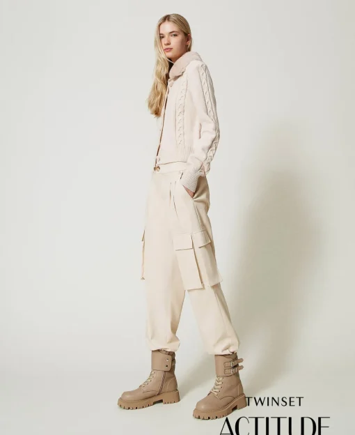 Pantalon Cargo Avec Poches Asymétriques