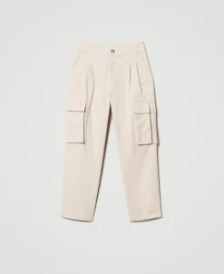 Pantalon Cargo Avec Poches Asymétriques