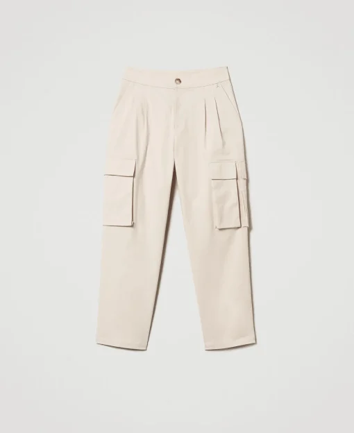 Pantalon Cargo Avec Poches Asymétriques
