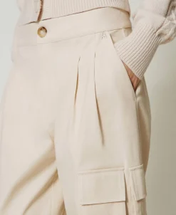 Pantalon Cargo Avec Poches Asymétriques