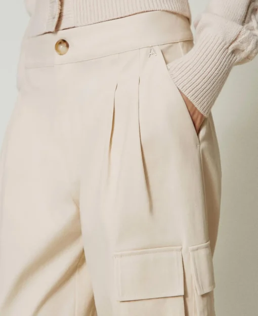 Pantalon Cargo Avec Poches Asymétriques