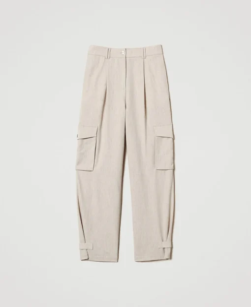 Pantalon Cargo MYFO Avec Broderie