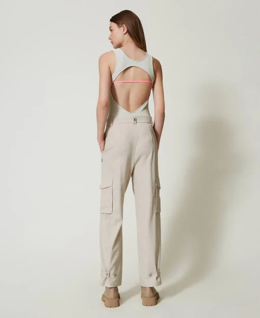 Pantalon Cargo MYFO Avec Broderie
