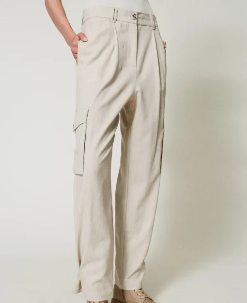 Pantalon Cargo MYFO Avec Broderie
