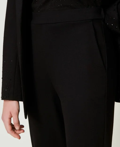 Pantalon Cigarette Avec élastique