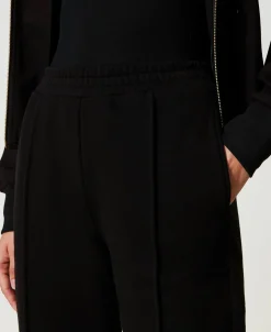 Pantalon Cigarette En Molleton