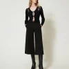 Pantalon Cropped Avec Bride Oval T