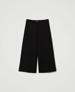 Pantalon Cropped Avec Bride Oval T
