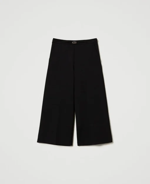 Pantalon Cropped Avec Bride Oval T