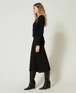 Pantalon Cropped Avec Bride Oval T