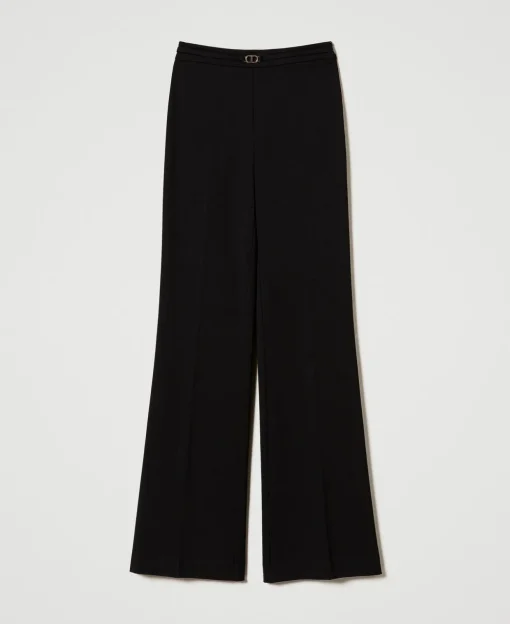 Pantalon Droit Avec Bride Oval T
