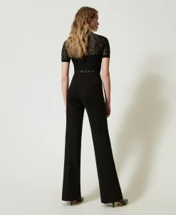 Pantalon Droit Avec Bride Oval T