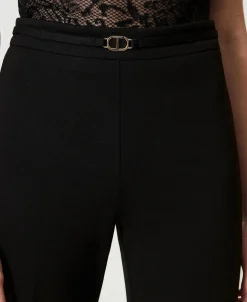 Pantalon Droit Avec Bride Oval T