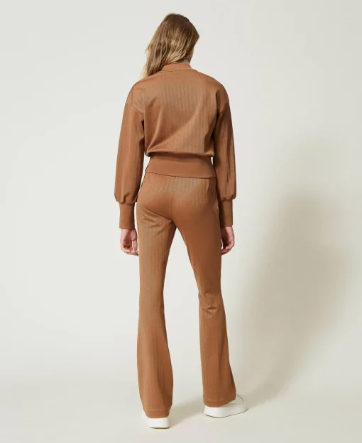 Pantalon En Scuba Jacquard